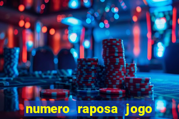 numero raposa jogo do bicho